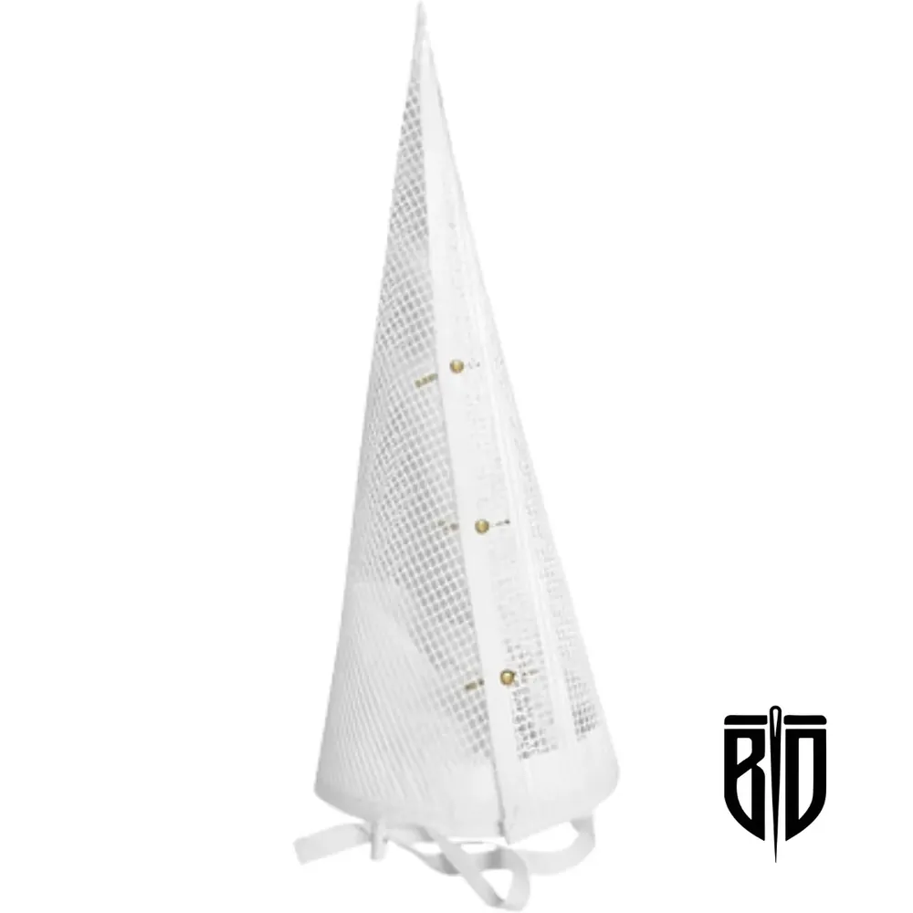 Capirote de rejilla transpirable para nazareno