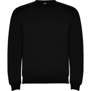 sudadera clasica negro bordate